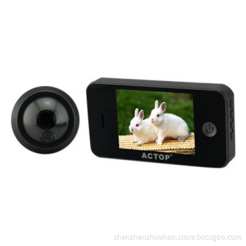 3.5-inch Door Digital Peephole Viewer, Wide Angle with Photo Shooting
